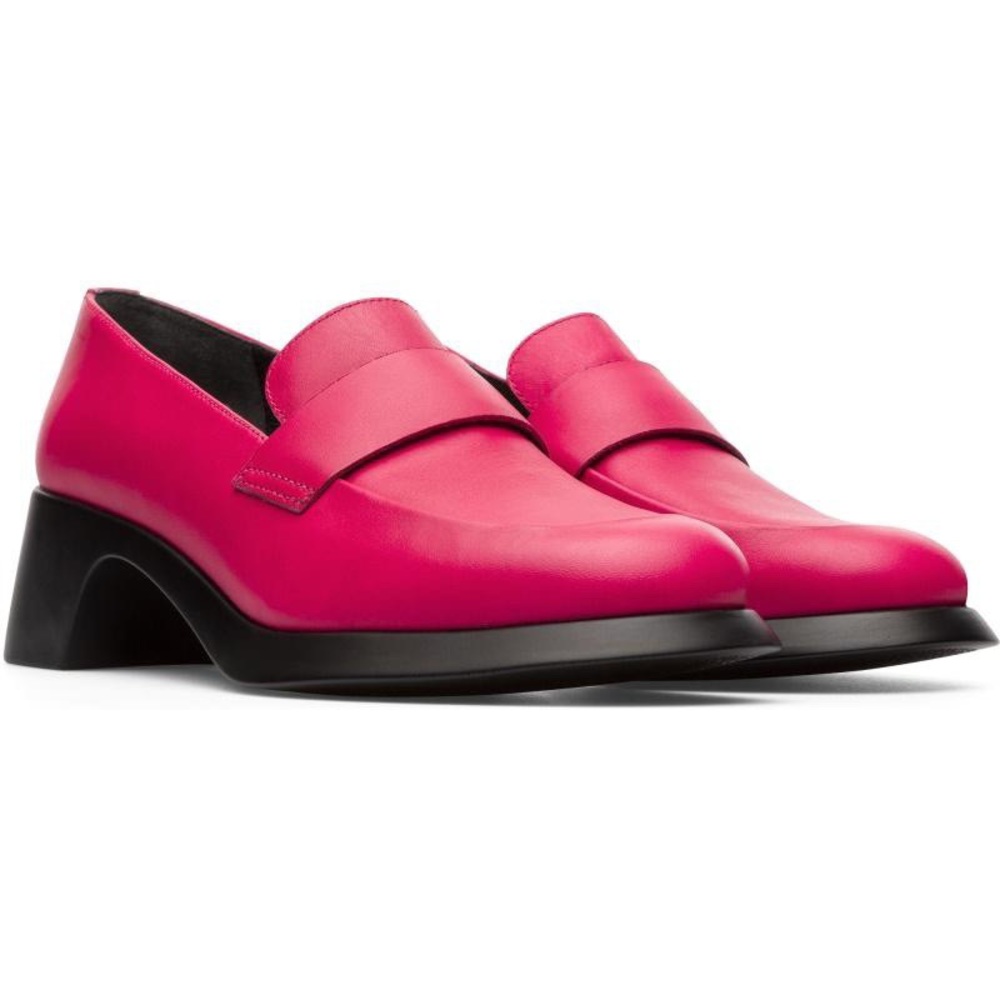 Camper hot pink Trisha loafers